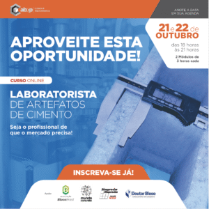 Laboratorista de Artefatos de Cimento