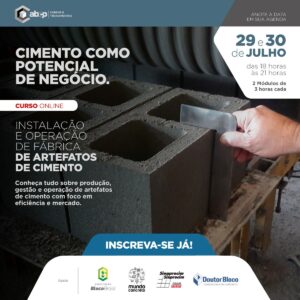 Instalação e Operação de Fábrica de Artefatos de Cimento