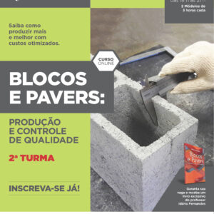 Blocos e Pavers: Produção e Controle de Qualidade - 2a Turma