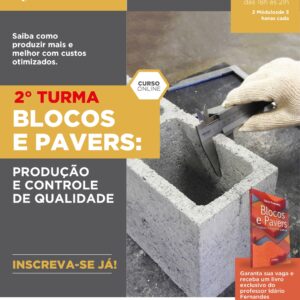 Blocos e Pavers: Produção e Controle de Qualidade - 2a Turma
