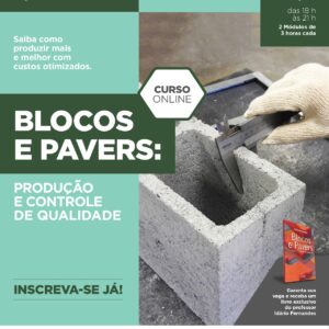 Blocos e Pavers: Produção e Controle de Qualidade