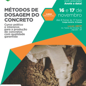 Métodos de Dosagem do Concreto