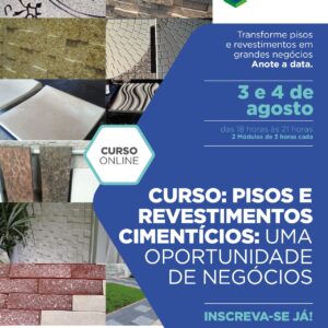 Pisos e Revestimentos Cimentícios: Uma Oportunidade de Negócios