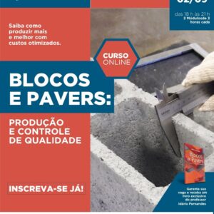 Blocos e Pavers: Produção e Controle de Qualidade