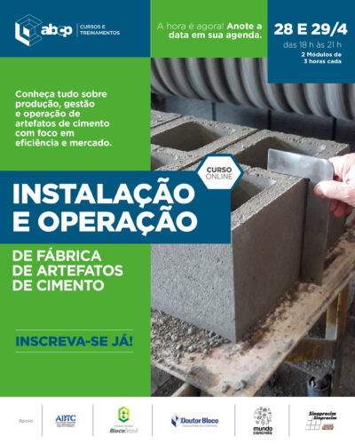 Curso 08_Instalação e Operação de Fábrica de Artefatos de Cimento_1080x1350